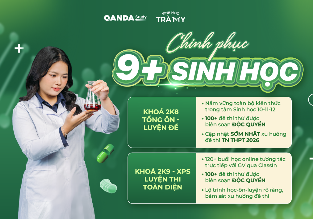 SINH HỌC CÔ TRÀ MY